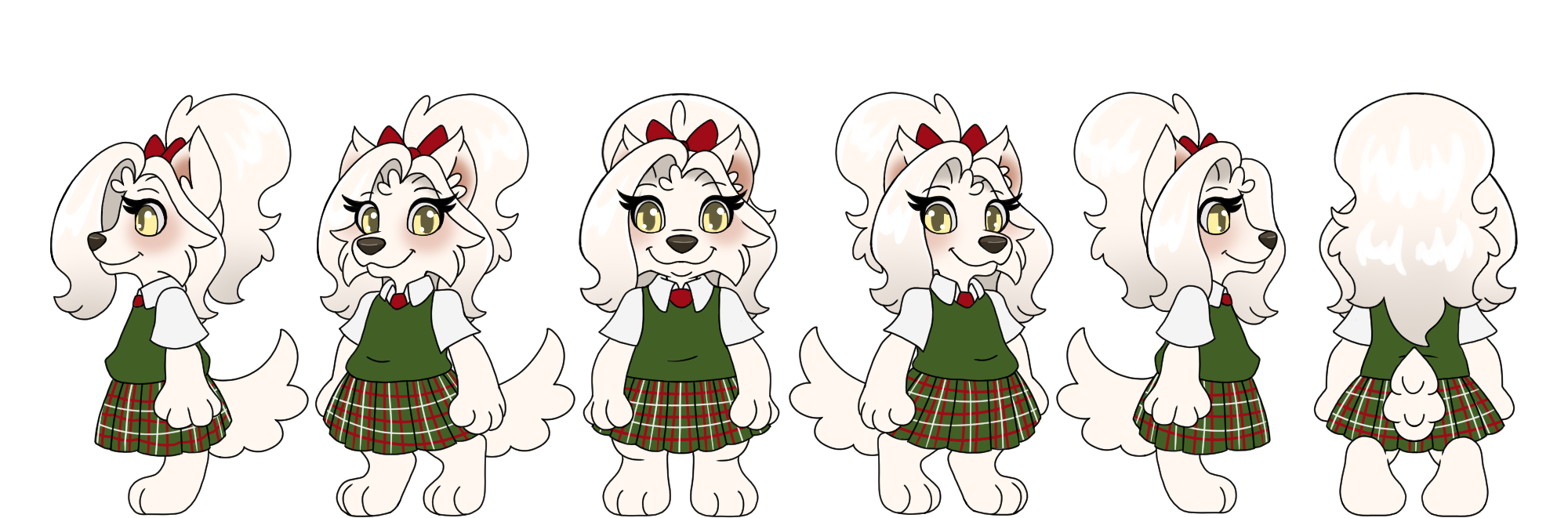 Snow Paw Character Design